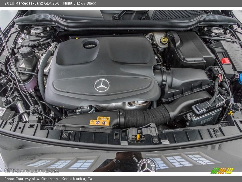 Night Black / Black 2018 Mercedes-Benz GLA 250