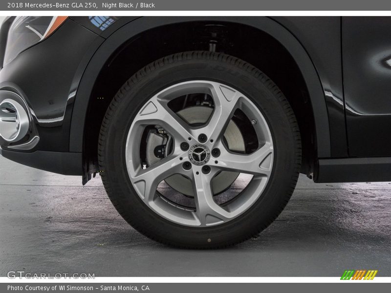 Night Black / Black 2018 Mercedes-Benz GLA 250