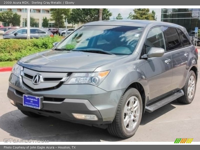 Sterling Gray Metallic / Ebony 2009 Acura MDX