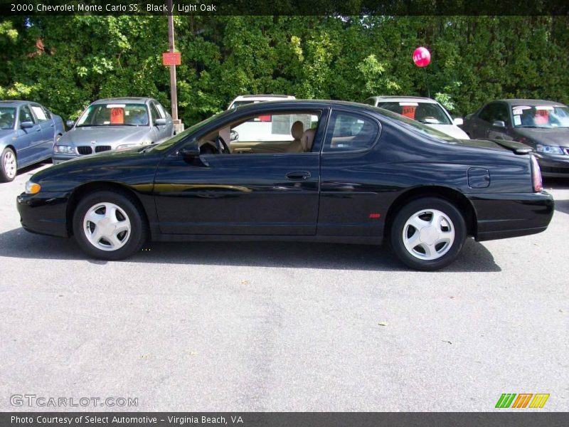 Black / Light Oak 2000 Chevrolet Monte Carlo SS