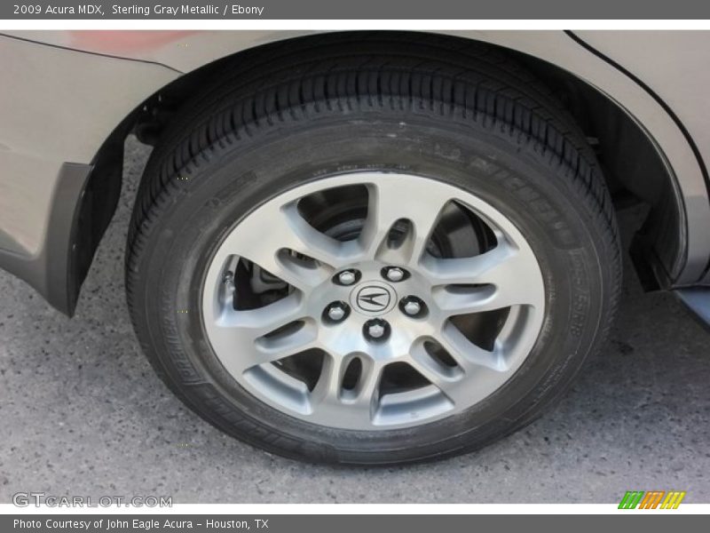 Sterling Gray Metallic / Ebony 2009 Acura MDX