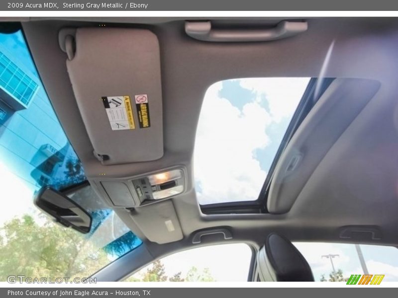 Sterling Gray Metallic / Ebony 2009 Acura MDX