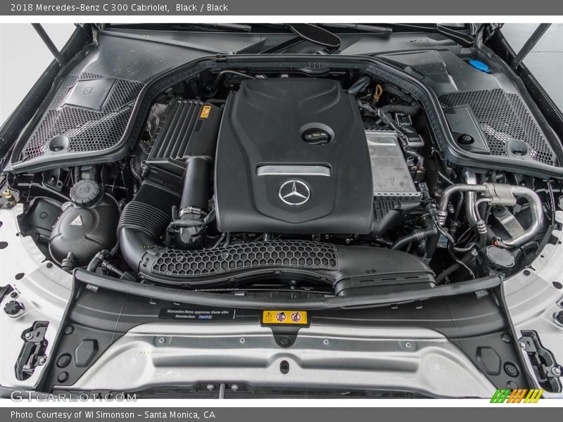Black / Black 2018 Mercedes-Benz C 300 Cabriolet