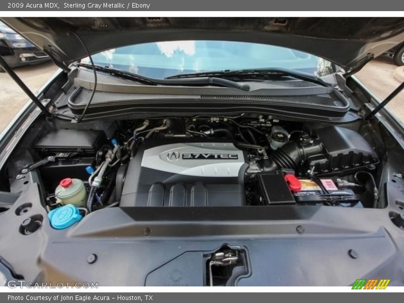 Sterling Gray Metallic / Ebony 2009 Acura MDX