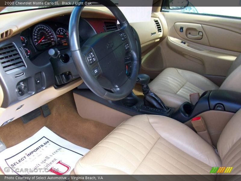 Black / Light Oak 2000 Chevrolet Monte Carlo SS