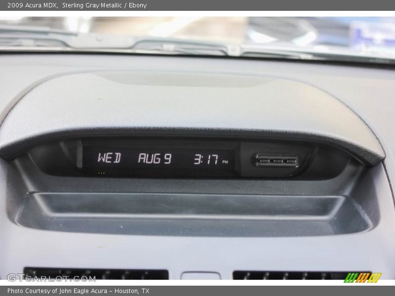 Sterling Gray Metallic / Ebony 2009 Acura MDX
