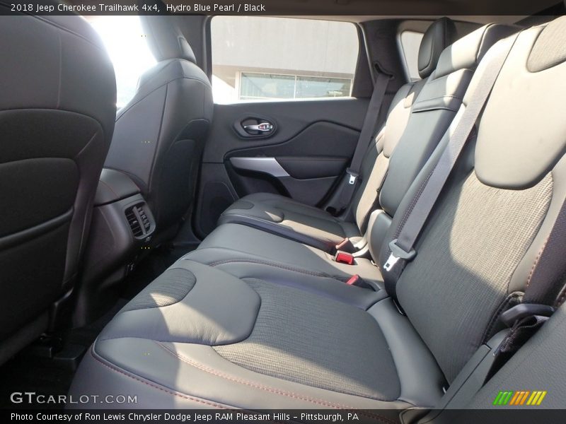 Rear Seat of 2018 Cherokee Trailhawk 4x4