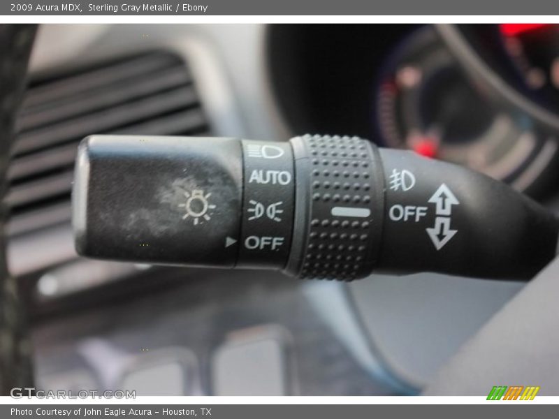 Sterling Gray Metallic / Ebony 2009 Acura MDX