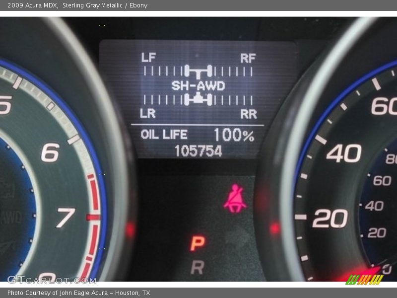 Sterling Gray Metallic / Ebony 2009 Acura MDX