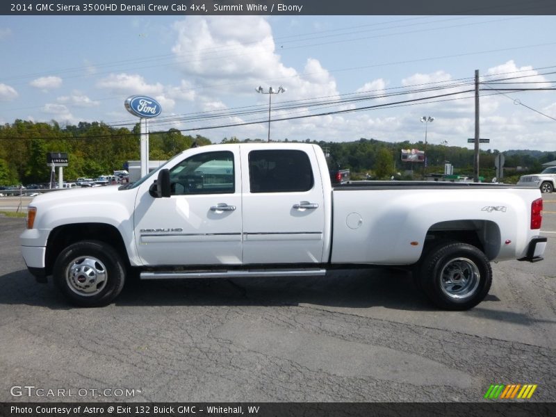 Summit White / Ebony 2014 GMC Sierra 3500HD Denali Crew Cab 4x4