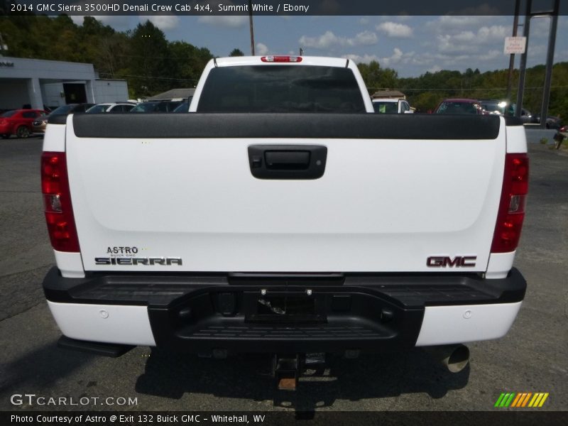 Summit White / Ebony 2014 GMC Sierra 3500HD Denali Crew Cab 4x4