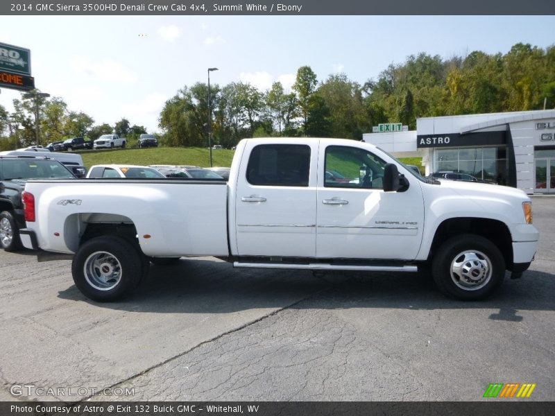 Summit White / Ebony 2014 GMC Sierra 3500HD Denali Crew Cab 4x4
