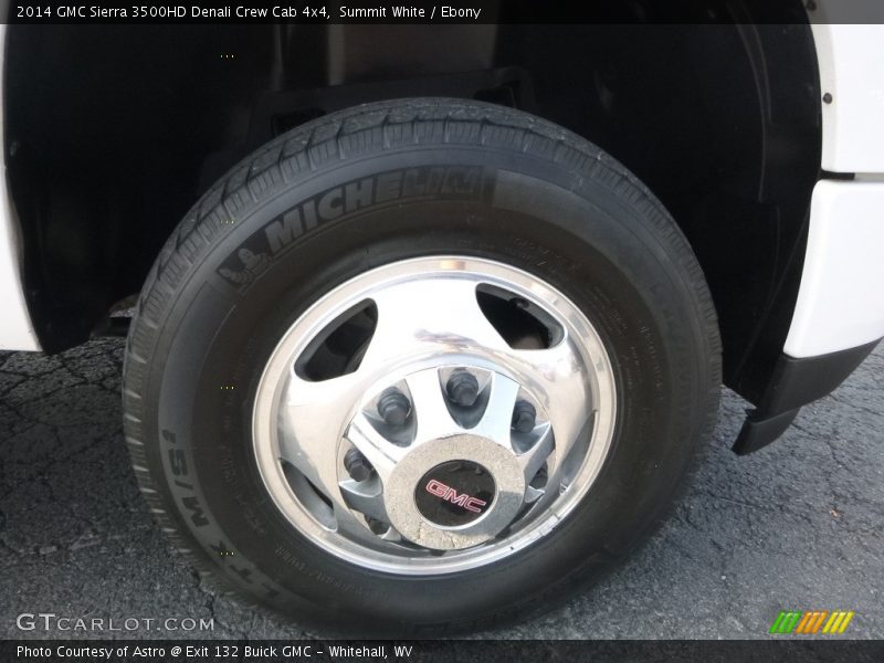 Summit White / Ebony 2014 GMC Sierra 3500HD Denali Crew Cab 4x4