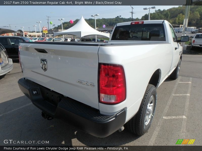 Bright White / Black/Diesel Gray 2017 Ram 2500 Tradesman Regular Cab 4x4