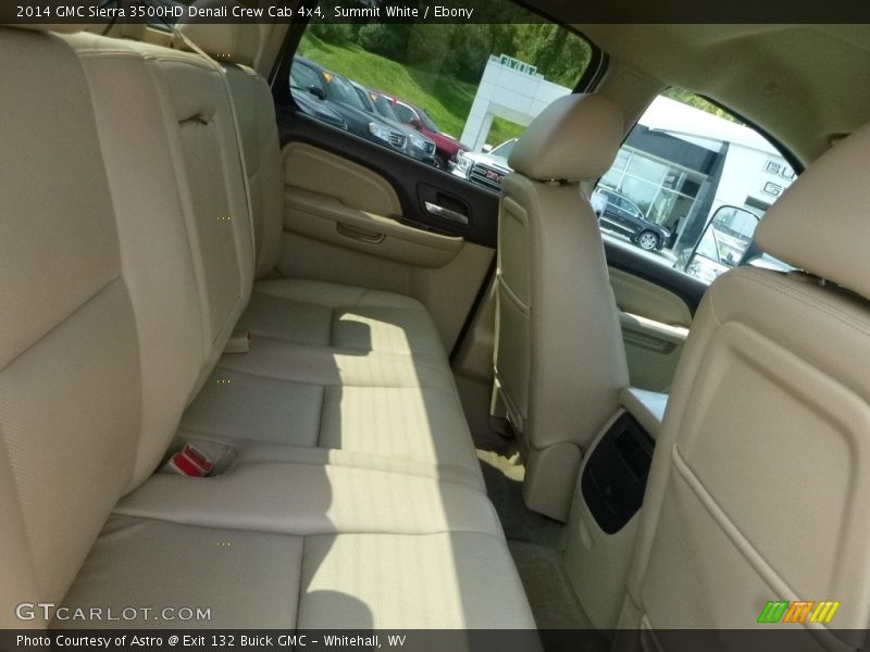 Summit White / Ebony 2014 GMC Sierra 3500HD Denali Crew Cab 4x4
