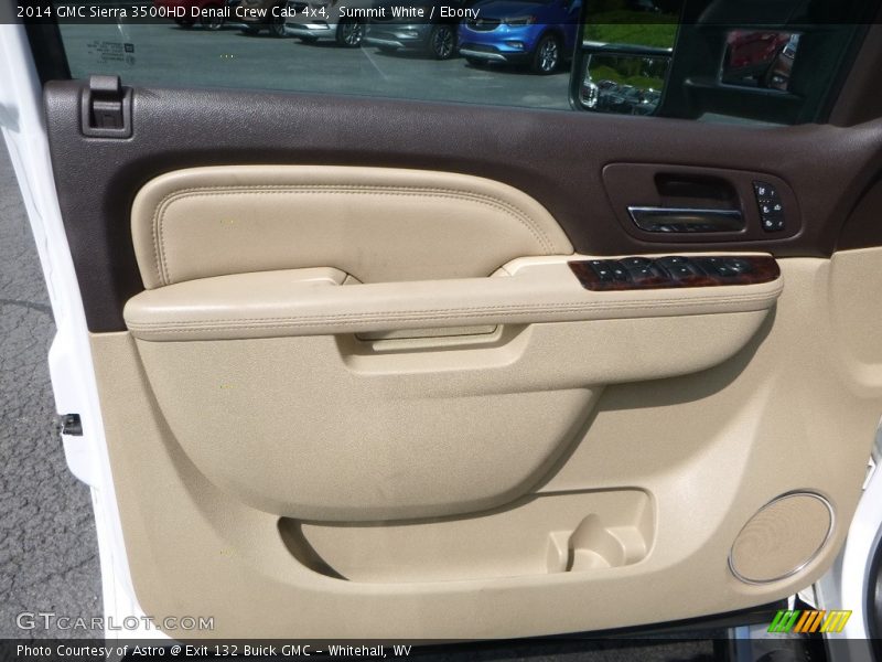 Summit White / Ebony 2014 GMC Sierra 3500HD Denali Crew Cab 4x4
