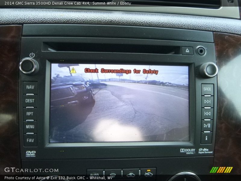 Summit White / Ebony 2014 GMC Sierra 3500HD Denali Crew Cab 4x4
