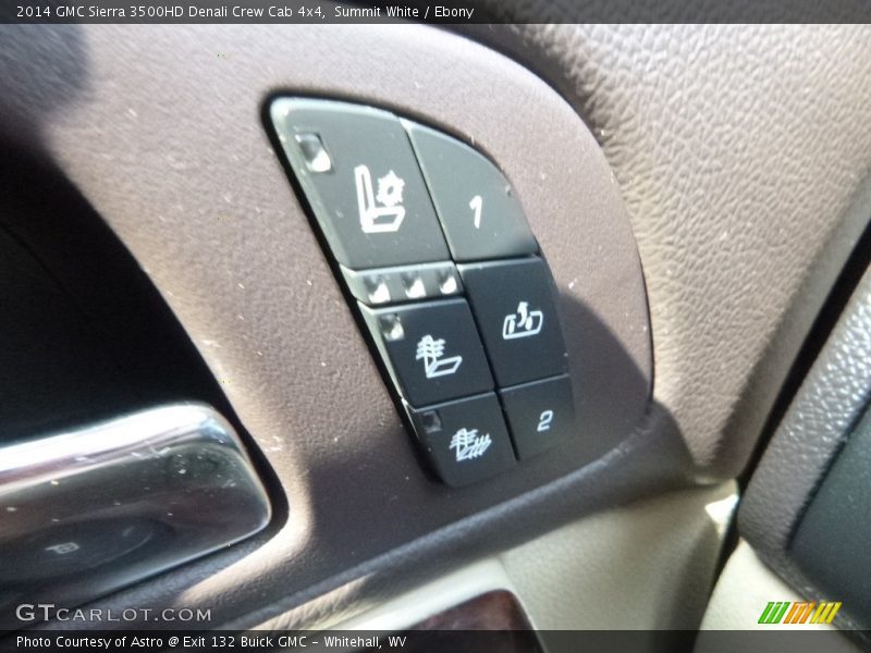 Summit White / Ebony 2014 GMC Sierra 3500HD Denali Crew Cab 4x4