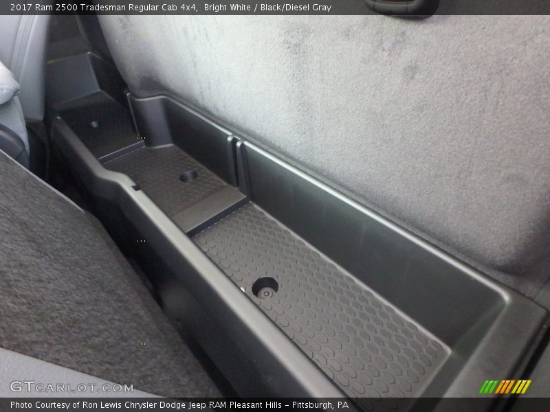 Bright White / Black/Diesel Gray 2017 Ram 2500 Tradesman Regular Cab 4x4