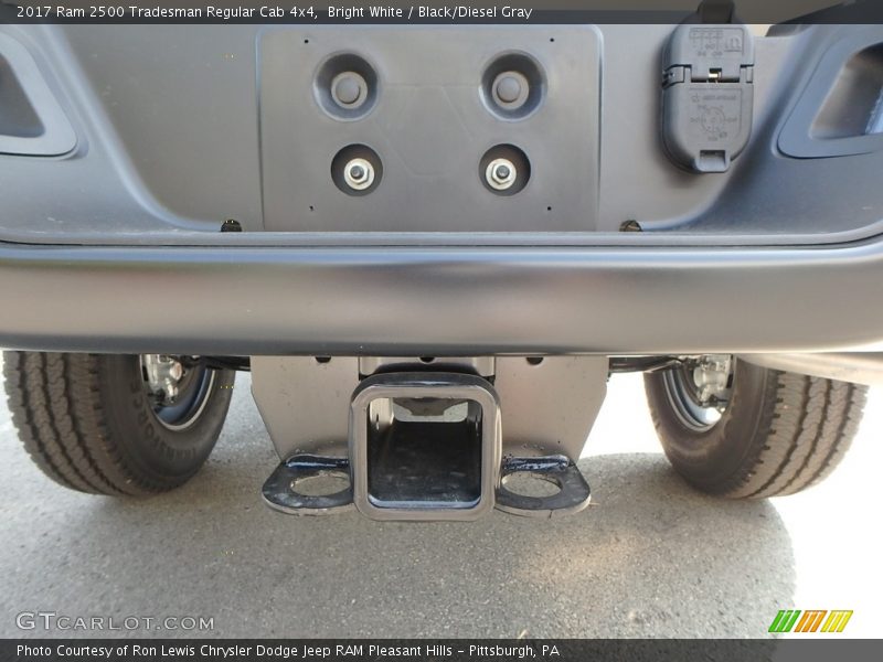 Bright White / Black/Diesel Gray 2017 Ram 2500 Tradesman Regular Cab 4x4