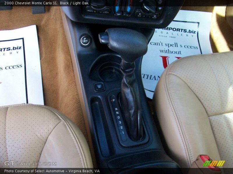 Black / Light Oak 2000 Chevrolet Monte Carlo SS