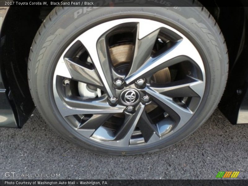 Black Sand Pearl / Black 2017 Toyota Corolla iM