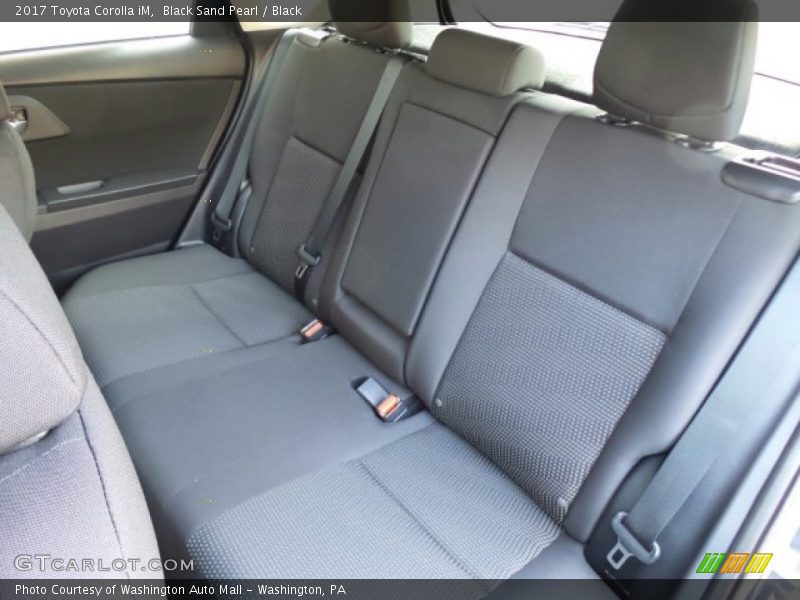 Black Sand Pearl / Black 2017 Toyota Corolla iM