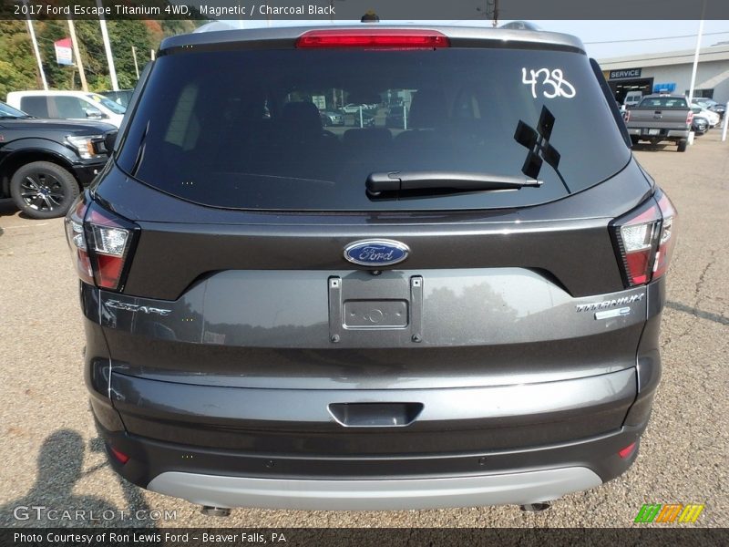 Magnetic / Charcoal Black 2017 Ford Escape Titanium 4WD