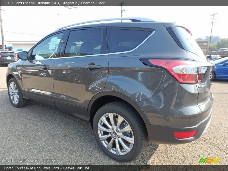 Magnetic / Charcoal Black 2017 Ford Escape Titanium 4WD