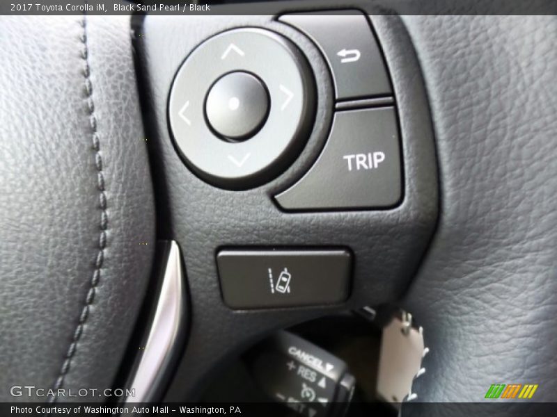 Black Sand Pearl / Black 2017 Toyota Corolla iM