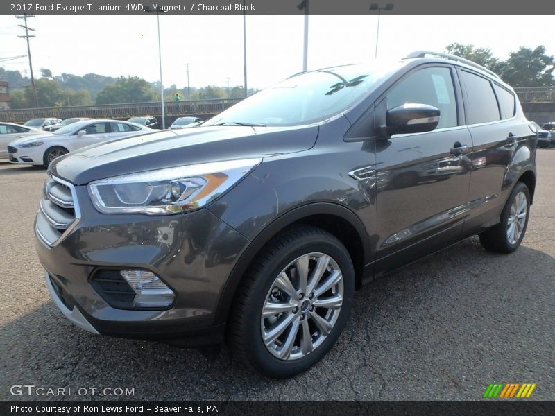 Magnetic / Charcoal Black 2017 Ford Escape Titanium 4WD