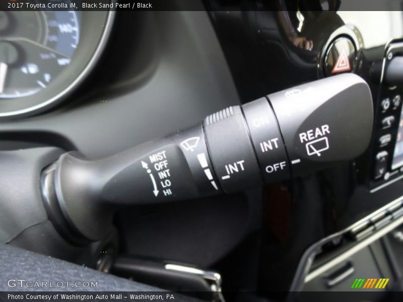 Black Sand Pearl / Black 2017 Toyota Corolla iM
