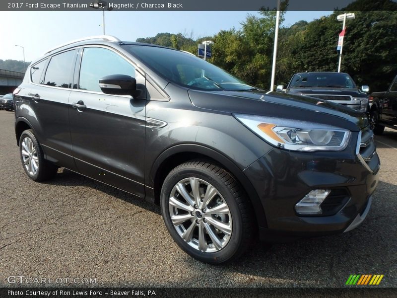 Magnetic / Charcoal Black 2017 Ford Escape Titanium 4WD