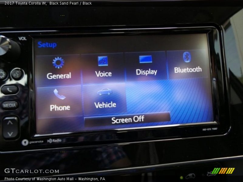Black Sand Pearl / Black 2017 Toyota Corolla iM