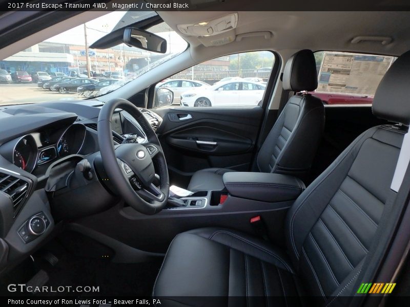 Magnetic / Charcoal Black 2017 Ford Escape Titanium 4WD