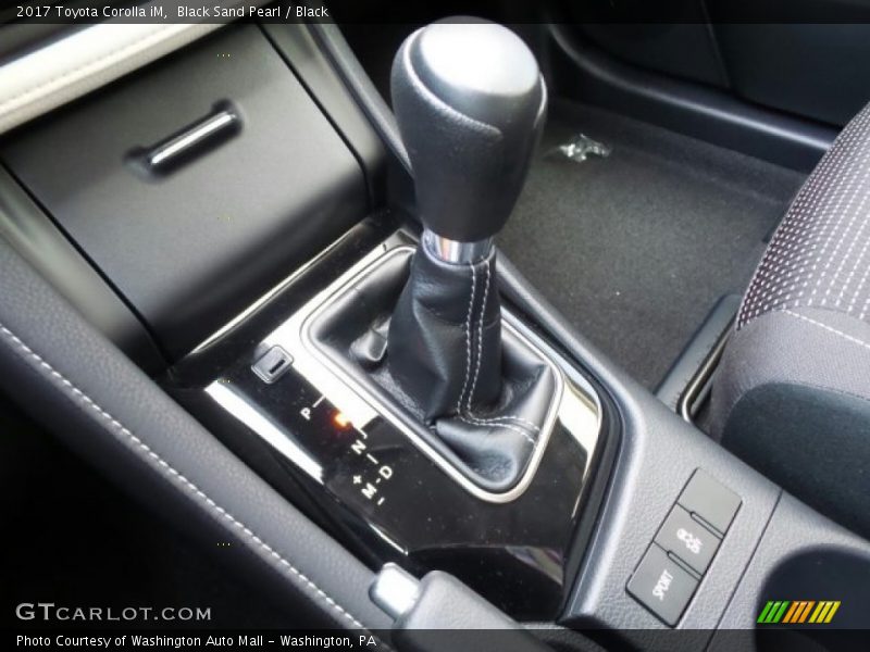 Black Sand Pearl / Black 2017 Toyota Corolla iM