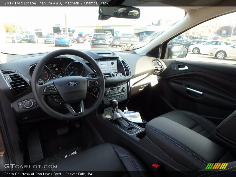 Magnetic / Charcoal Black 2017 Ford Escape Titanium 4WD