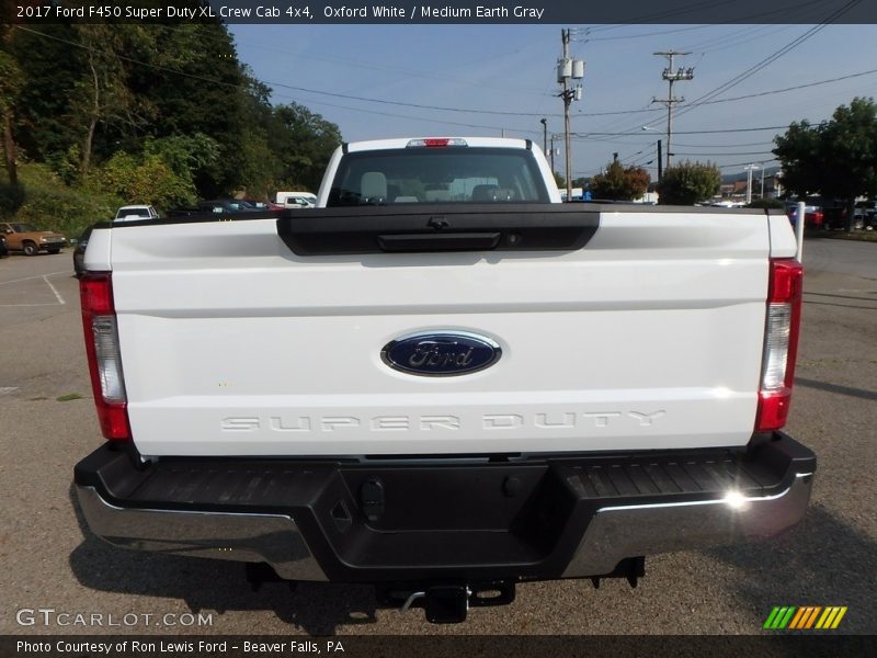 Oxford White / Medium Earth Gray 2017 Ford F450 Super Duty XL Crew Cab 4x4