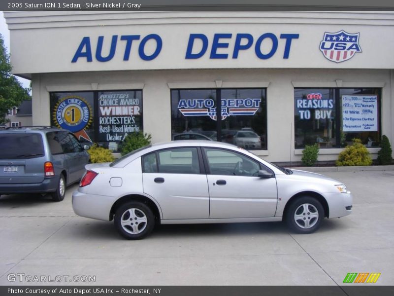 Silver Nickel / Gray 2005 Saturn ION 1 Sedan