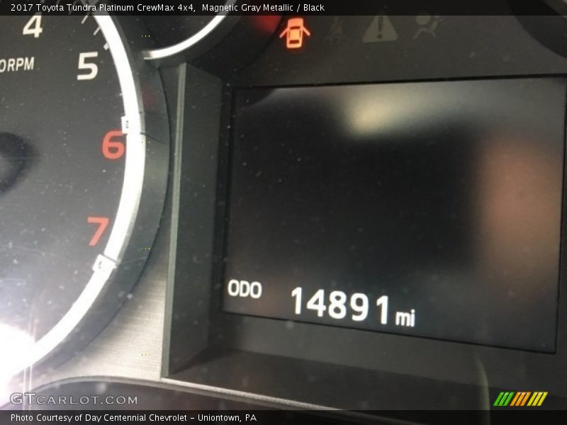Magnetic Gray Metallic / Black 2017 Toyota Tundra Platinum CrewMax 4x4