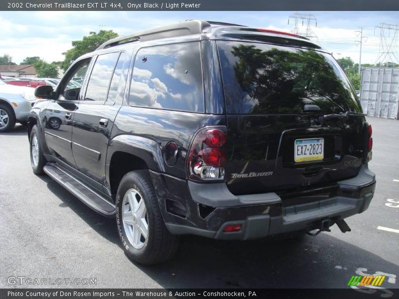 Onyx Black / Light Pewter 2002 Chevrolet TrailBlazer EXT LT 4x4