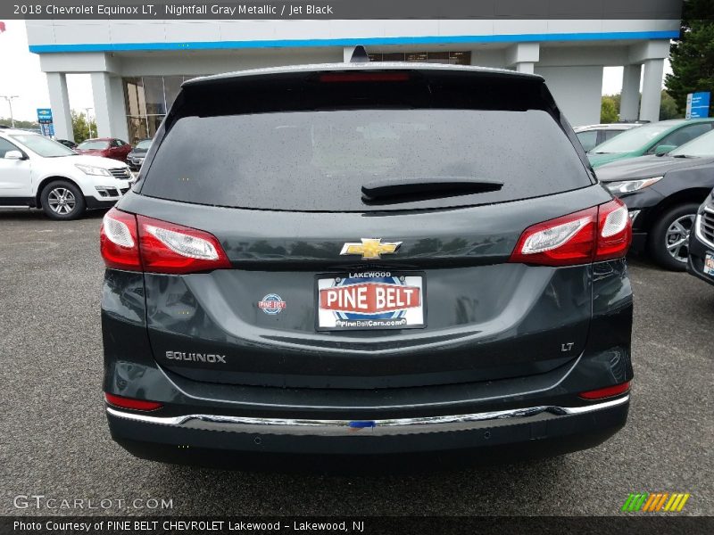 Nightfall Gray Metallic / Jet Black 2018 Chevrolet Equinox LT