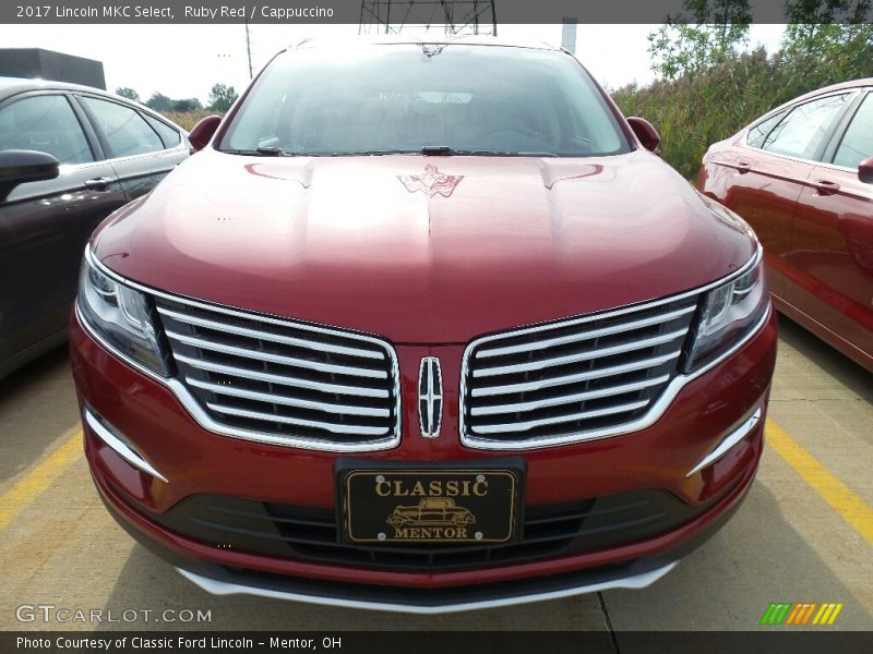 Ruby Red / Cappuccino 2017 Lincoln MKC Select