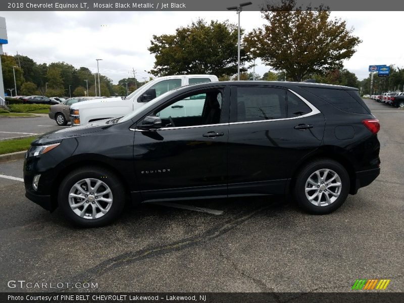 Mosaic Black Metallic / Jet Black 2018 Chevrolet Equinox LT