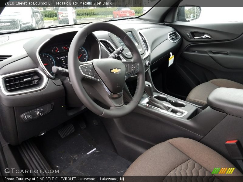 Mosaic Black Metallic / Jet Black 2018 Chevrolet Equinox LT