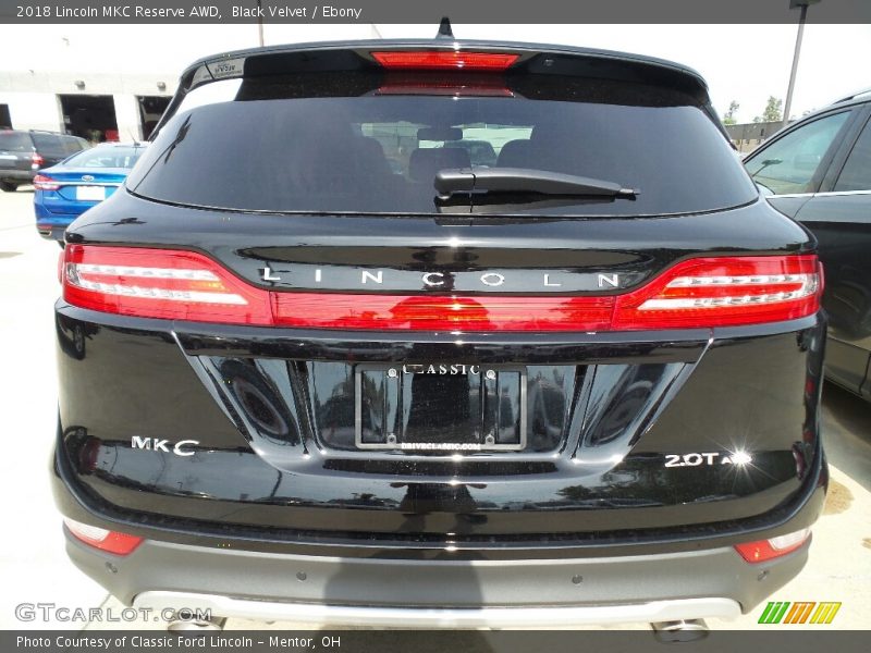 Black Velvet / Ebony 2018 Lincoln MKC Reserve AWD