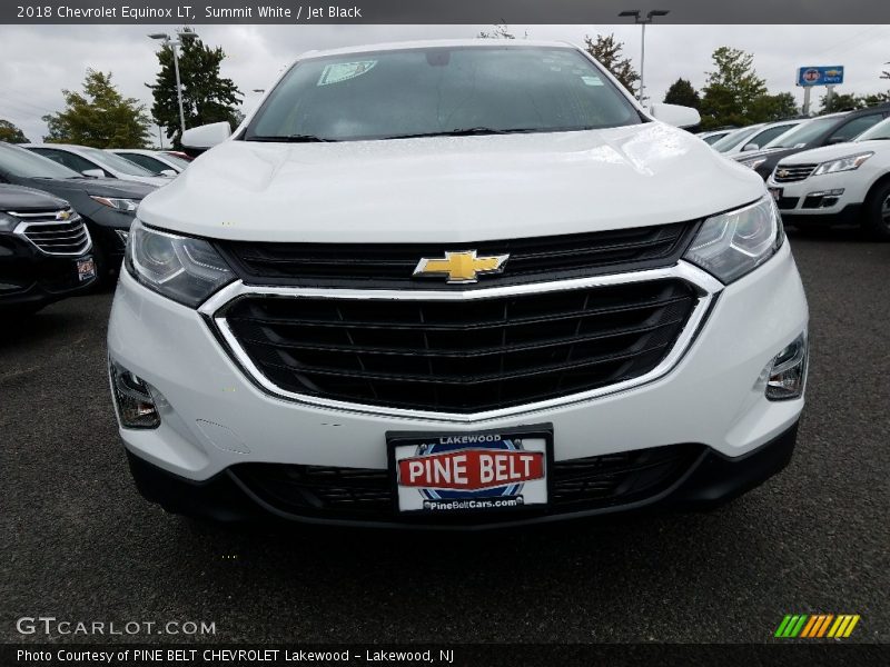 Summit White / Jet Black 2018 Chevrolet Equinox LT