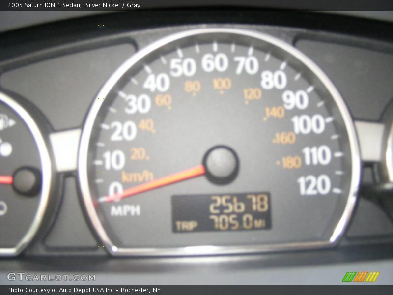 Silver Nickel / Gray 2005 Saturn ION 1 Sedan