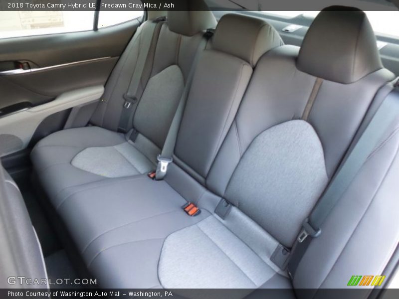 Predawn Gray Mica / Ash 2018 Toyota Camry Hybrid LE