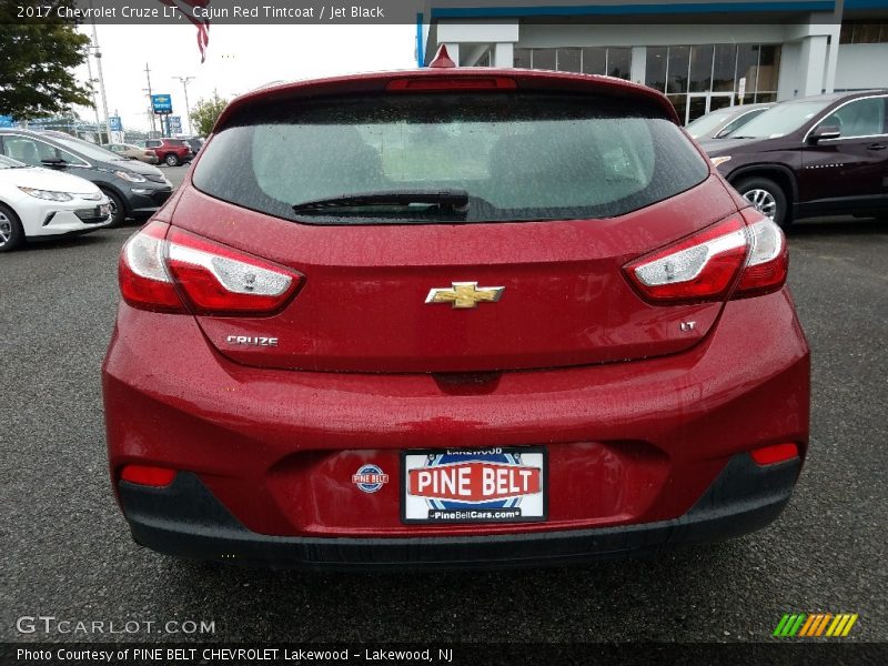 Cajun Red Tintcoat / Jet Black 2017 Chevrolet Cruze LT